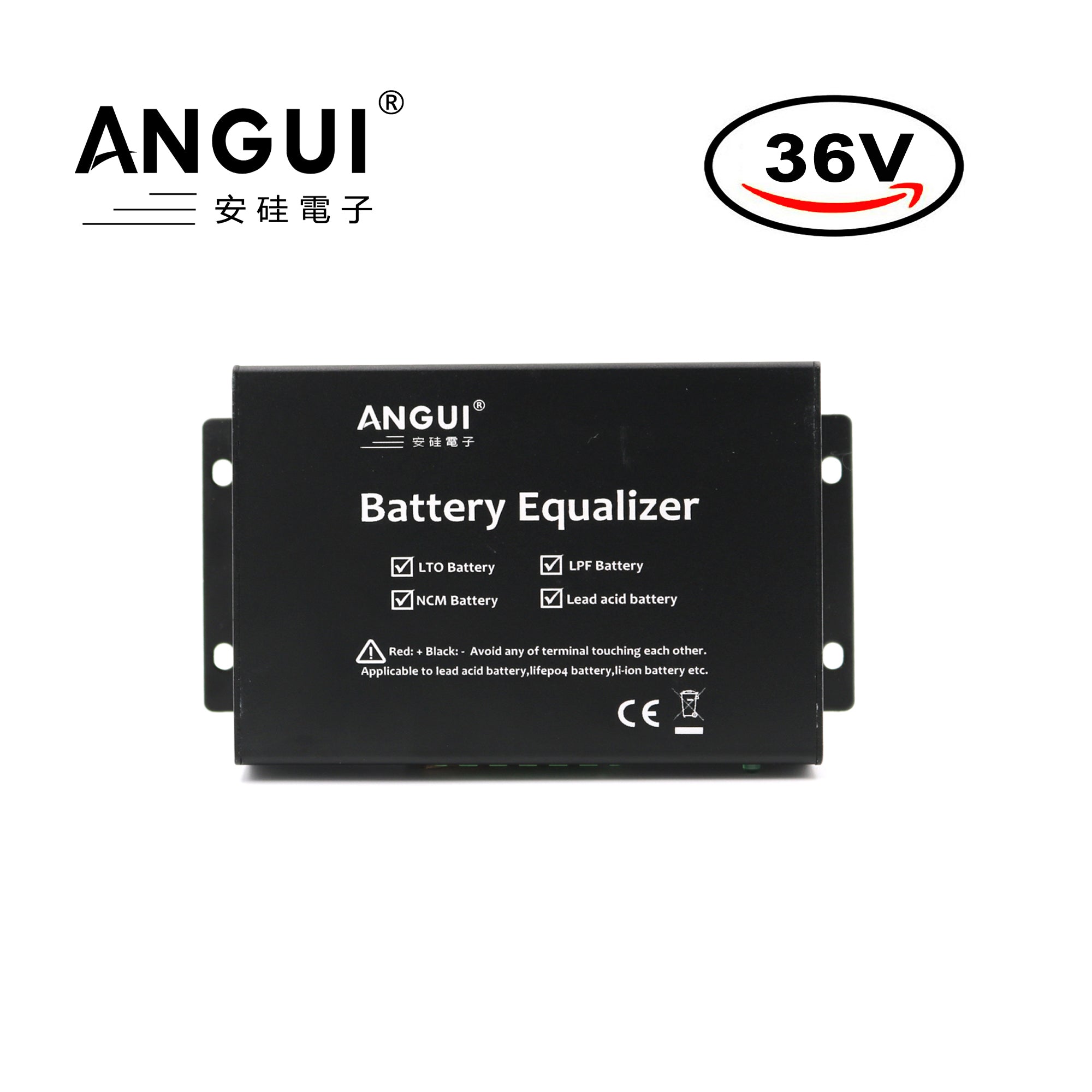ANGUI HA01 Battery Equalizer 2 x 12V Flood AGM Li-ion Lead Acid Batteries  Balancer