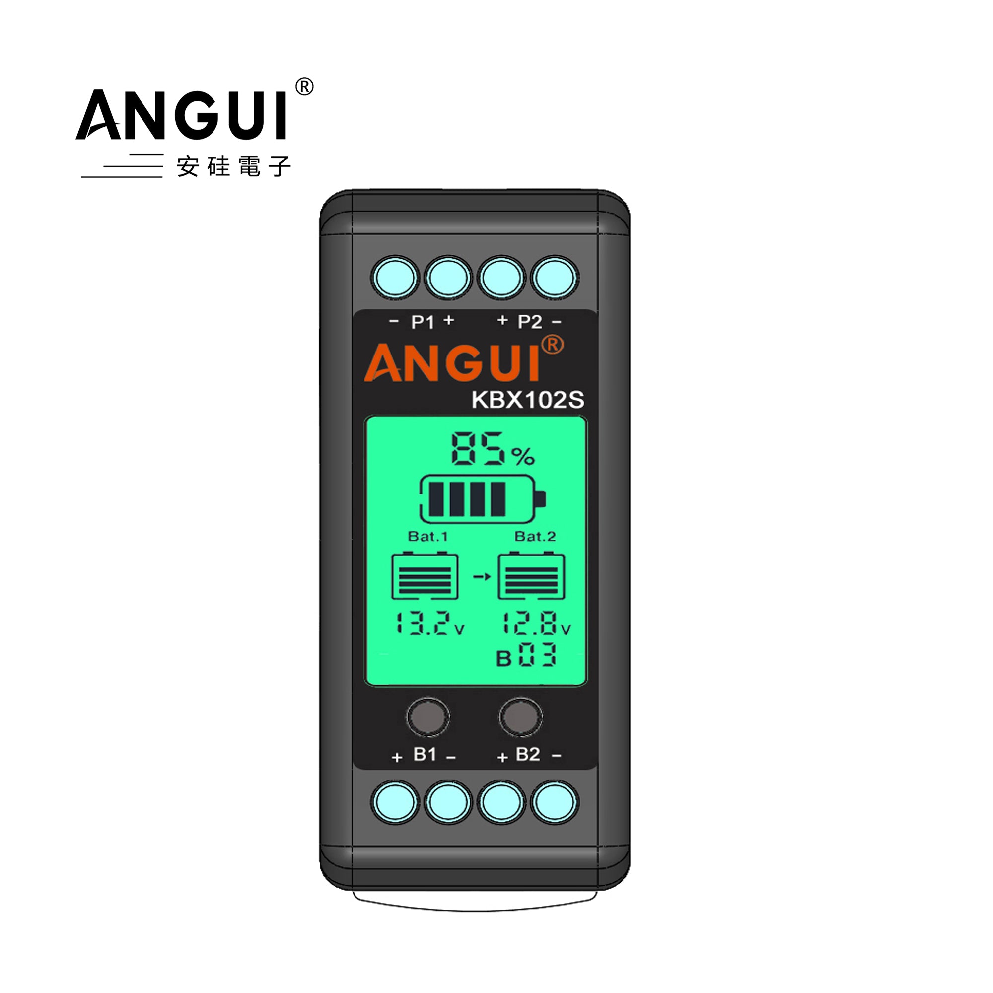 ANGUI 5 X 12V Battery Equalizer BM105S 60V Voltage Balancer