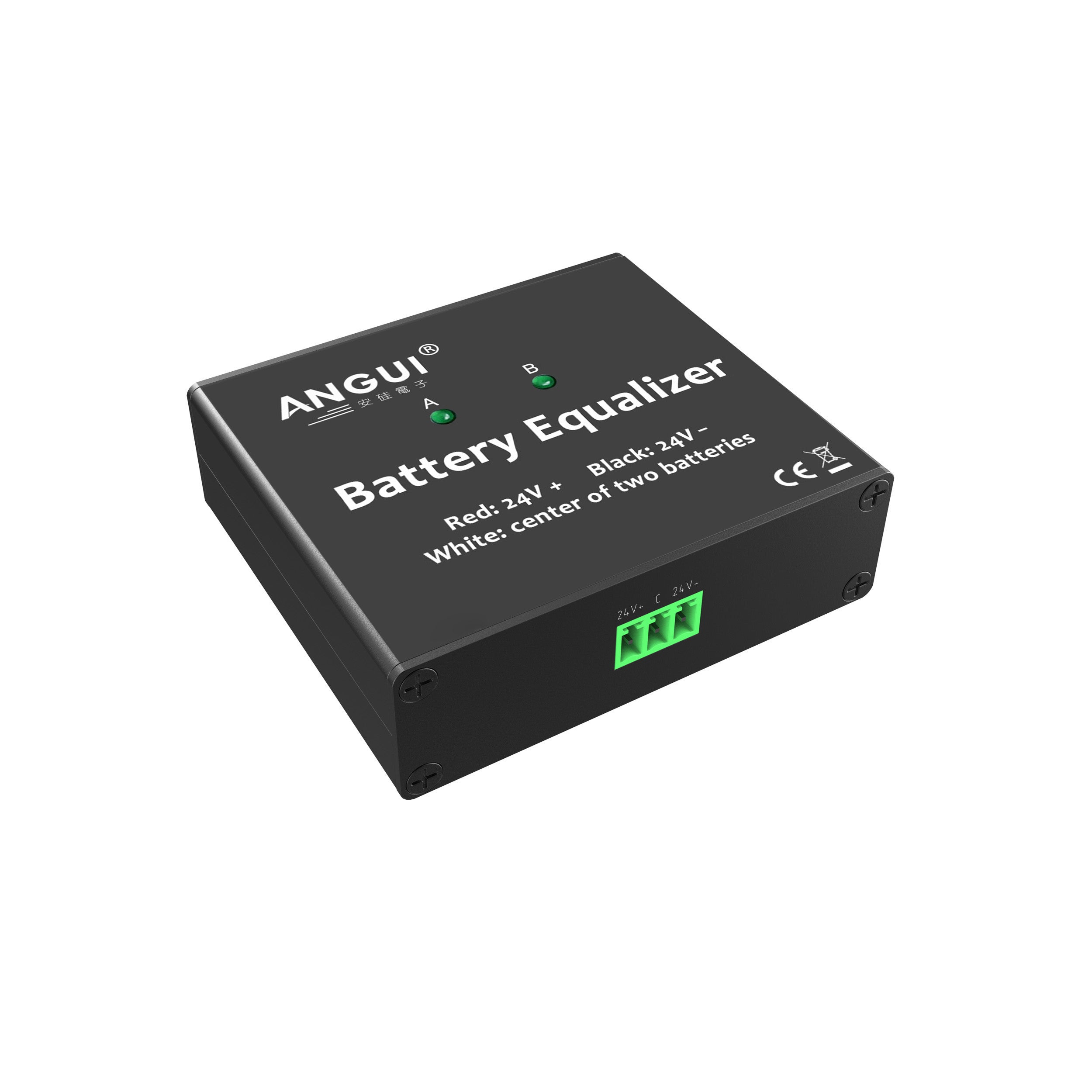 ANGUI Battery Equalizer FBA052S LED Display 2 x 12V Voltage Balancer