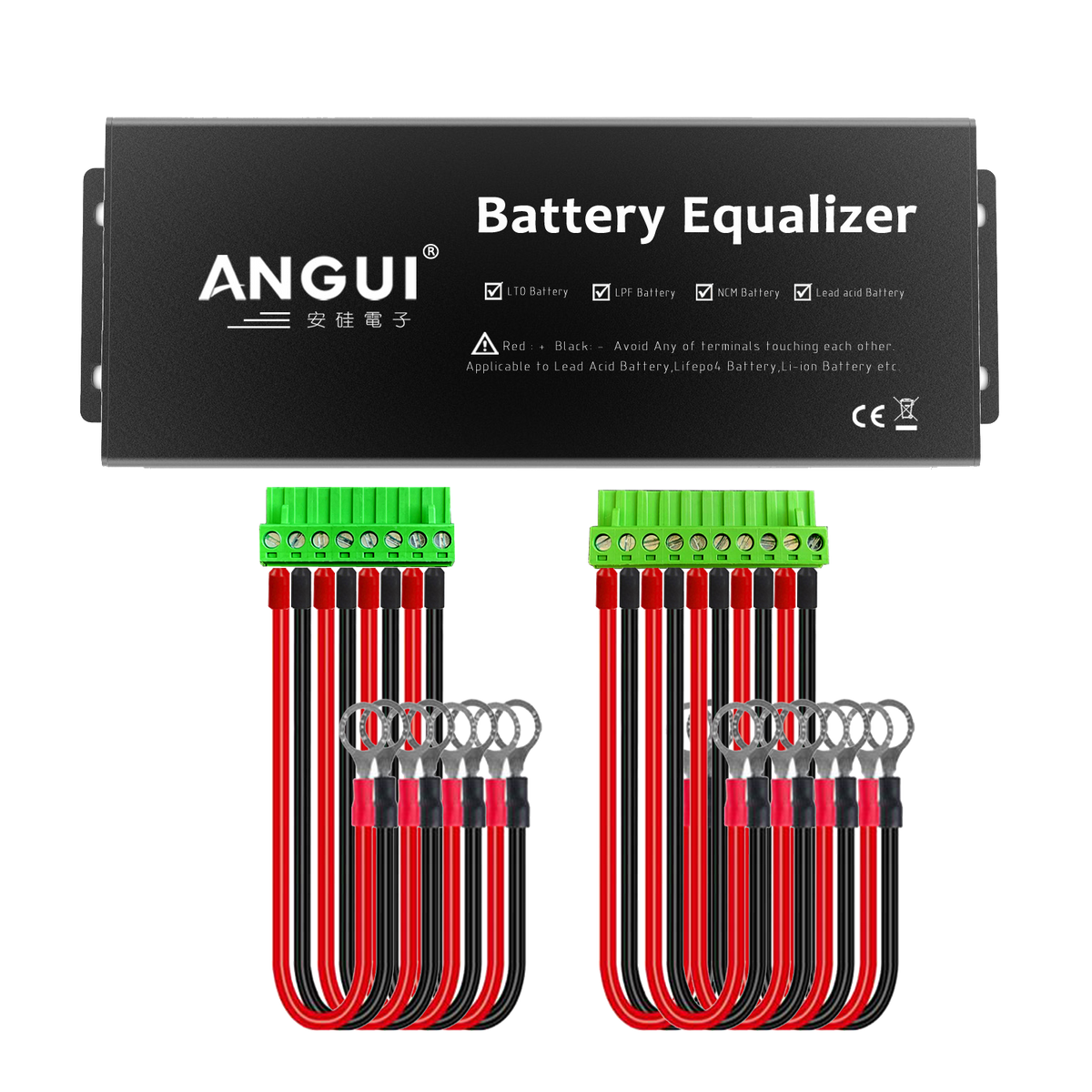 ANGUI 9 X 12V Battery Equalizer BM109S 108V Voltage Balancer