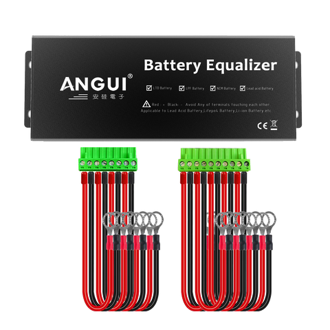 ANGUI 9 X 12V Battery Equalizer BM109S 108V Voltage Balancer