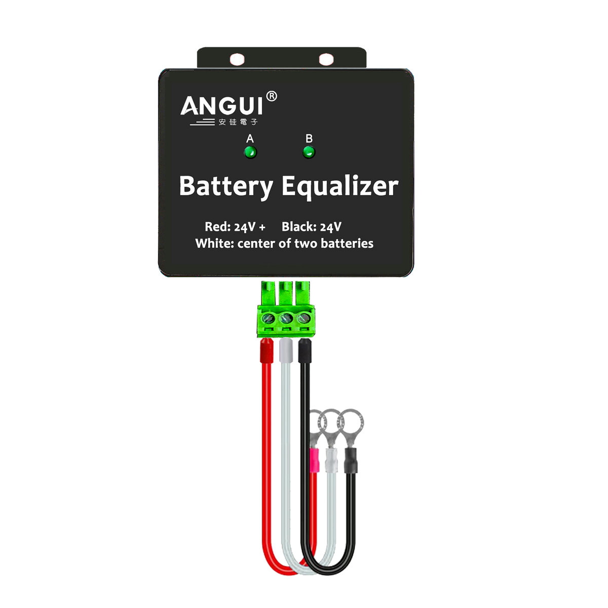 ANGUI Battery Equalizer FBA052S LED Display 2 x 12V Voltage Balancer